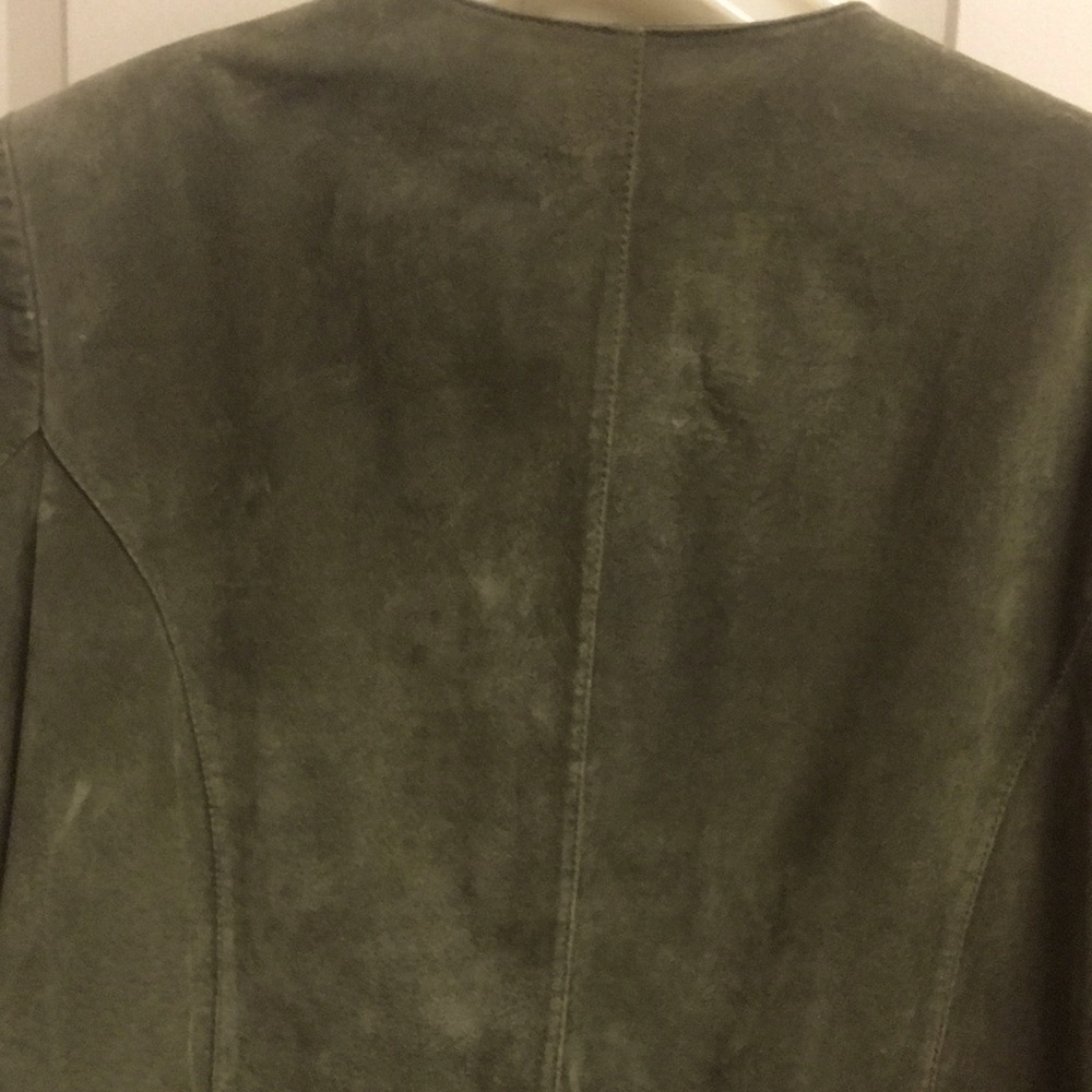 Women's Olive Green Jacket - Picture 7 of 9